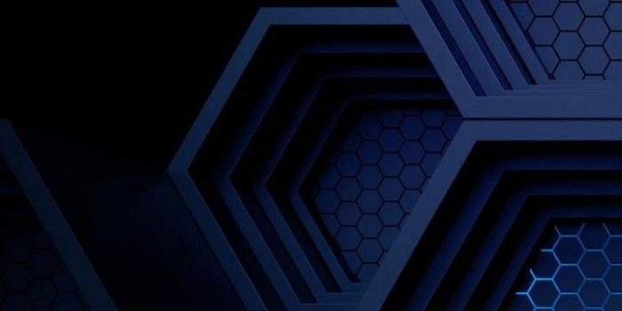 720x1544 Dark Blue Boxes 3D Abstract Wallpaper - [720x1544]