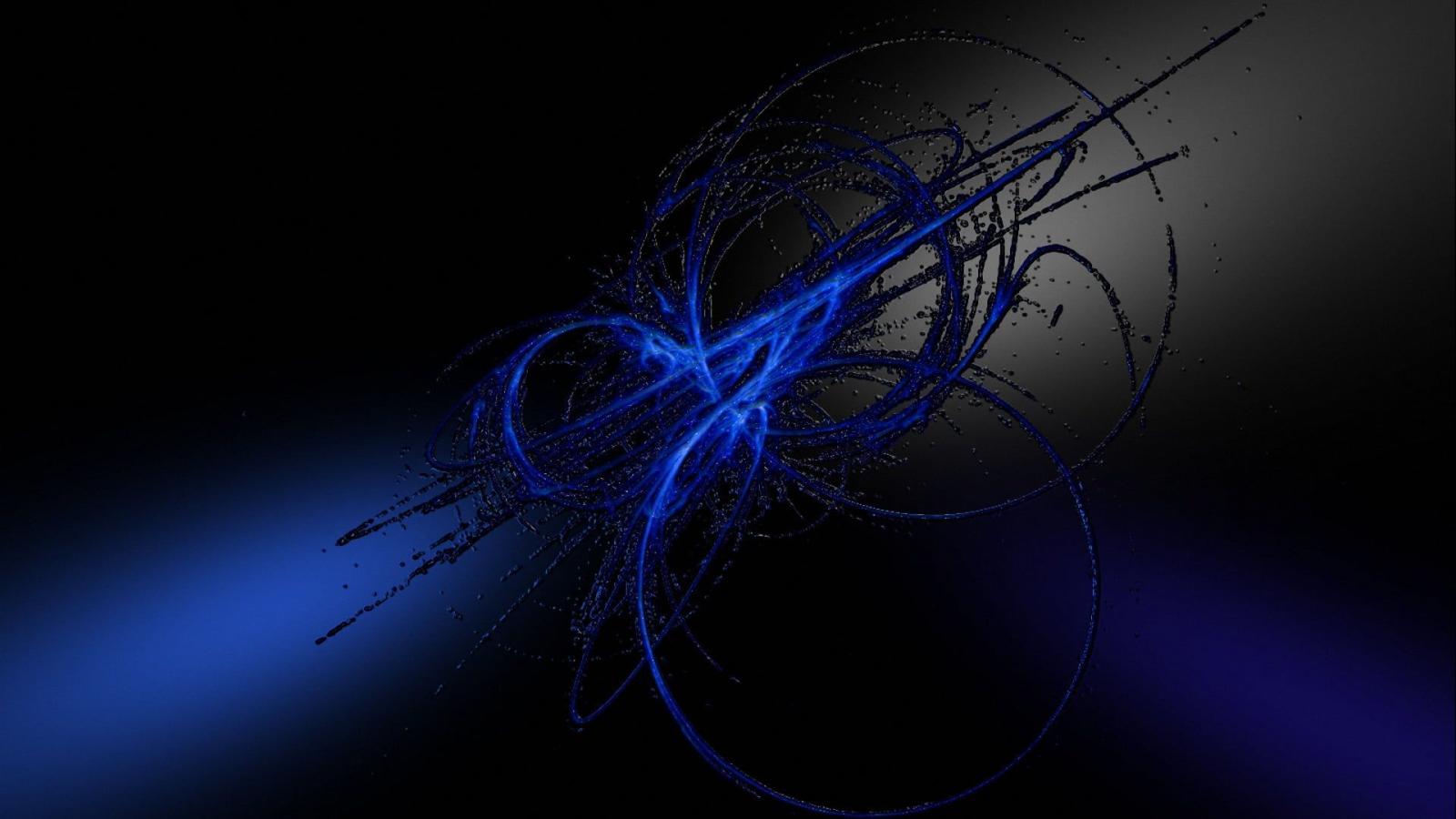 1920x1080 Graphic illustration of gray, blue, and black abstract wallpaper HD