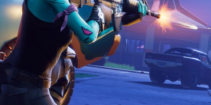 1080x1920 Download Fortnite Battle Royale Female Player Firing Free Pure 4K