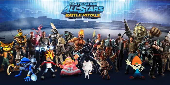 1333x600 PlayStation AllStars Battle Royale by PacDuck - Battle