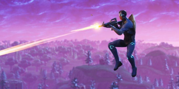 3840x2400 Download wallpapers 4k, Raven, laser rifle, Fortnite, 2018 games