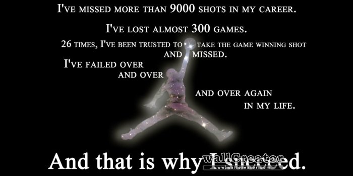 2400x1350 Michael Jordan Quote Wallpapers