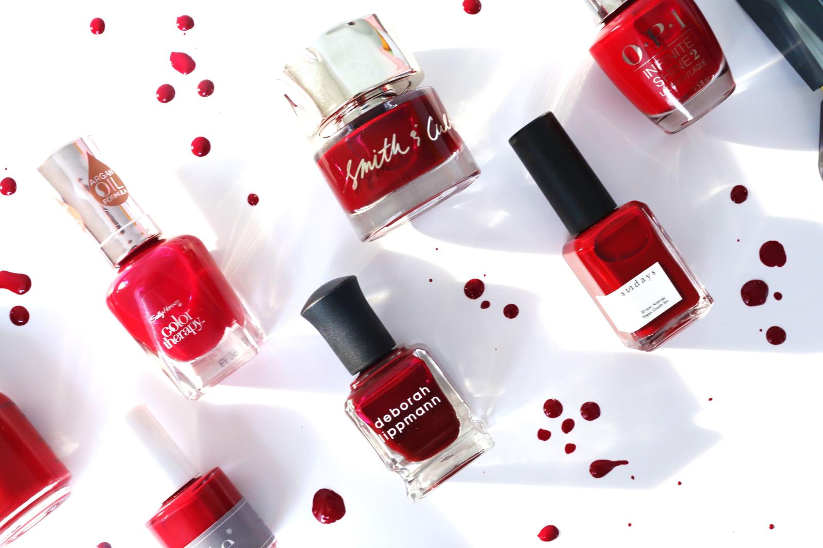 5472x3648 The Best Dark Red Nail Polishes for Winter 2017 | Glamour