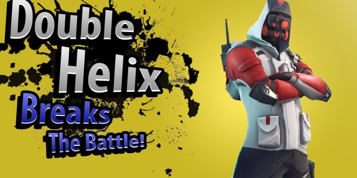 1920x1080 Made this Smash Bros. splash screen for Double Helix : FortNiteBR