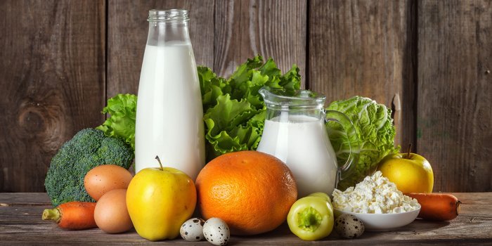 1920x1080 Photos Milk Eggs Quark curd cottage farmer cheese jugs 1920x1080