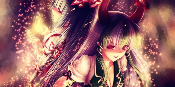 1920x1200 demon girl anime - Buscar con Google | touhou | Anime demon, Hd