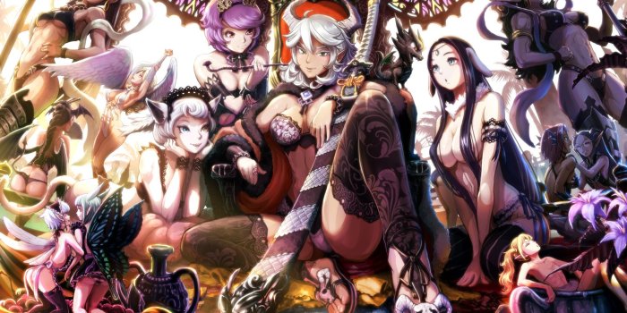 1690x1063 Wallpaper of The Week: Demon Girls | Randomness Thing