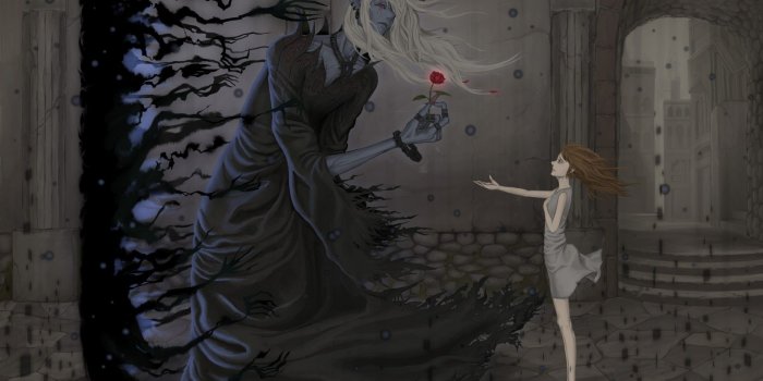 1920x1200 original, Anime, Dark, Fantasy, Demon, Girl Wallpapers HD / Desktop