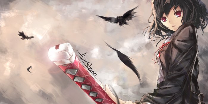 3508x2010 New Demon-girl-wings-hd-wallpaper-anime-1920 X 1200 | HD Wallpaper