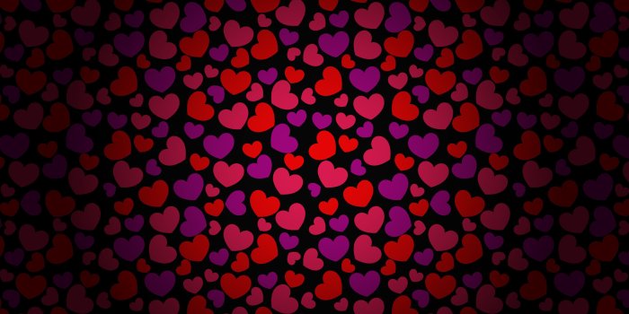 2880x1800 Wallpaper : Purple Hearts Wallpapers On Red And Dragon Paper Pink
