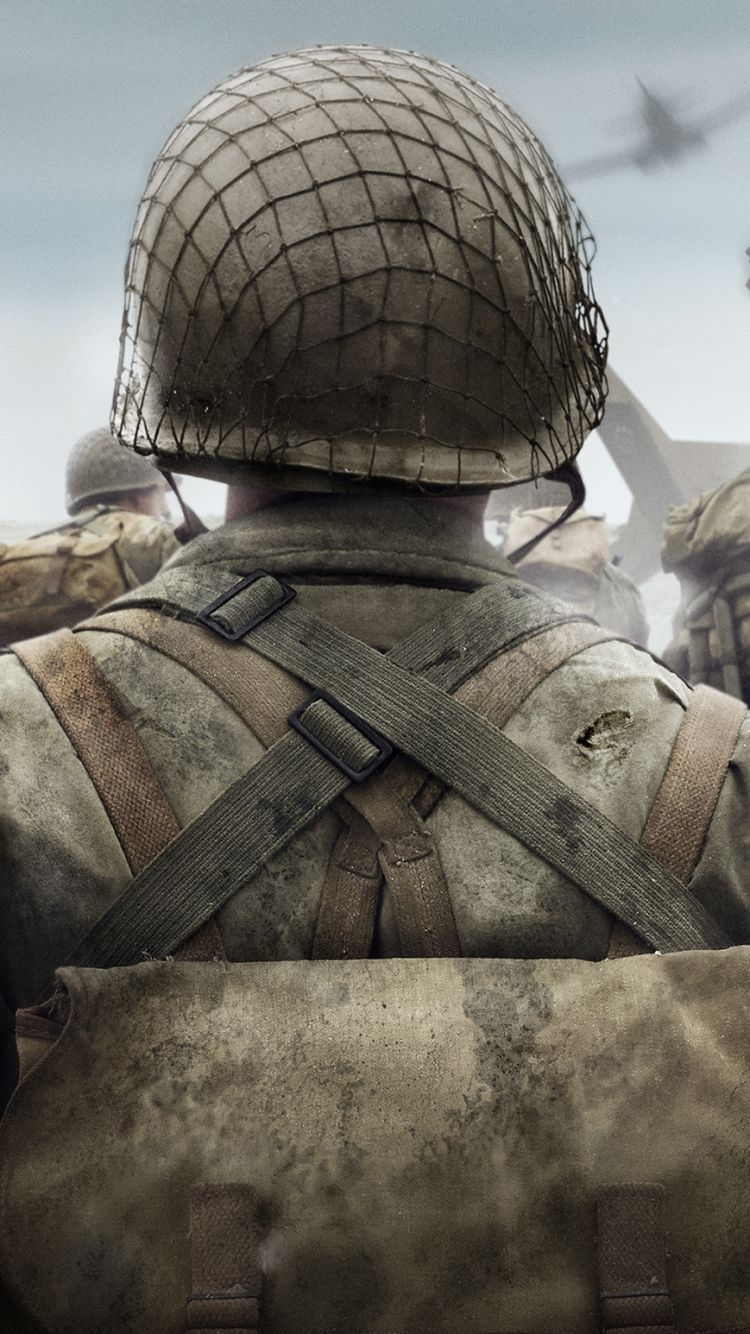 750x1334 7 Call Of Duty: Wwii Apple/iPhone 5 (640x1136) Wallpapers