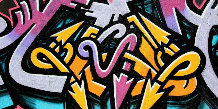 1650x1070 Twisted Arrows Graffiti Mural Wallpaper - Murals Wallpaper