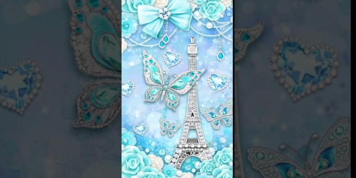 1280x720 Diamond Butterfly Live Wallpaper