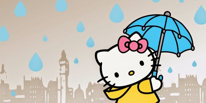 1268x1014 Hello Kitty wallpaper to style a perfect kids Children room Hello