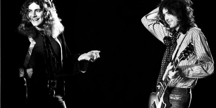 1501x980 Robert Plant and Jimmy Page, Led Zeppelin, Minneapolis, 1975 | Neal