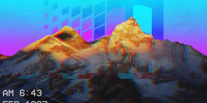 3444x1932 Vaporwave Wallpapers