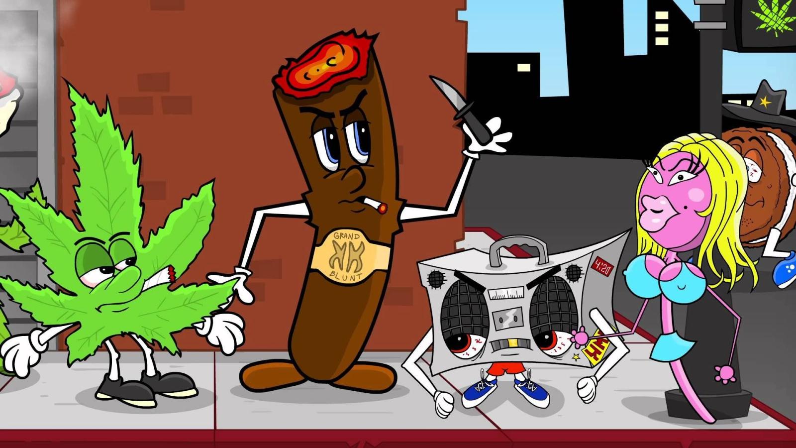 1920x1080 420, Marijuana, Weed, Drugs, Cartoon Wallpapers HD / Desktop and