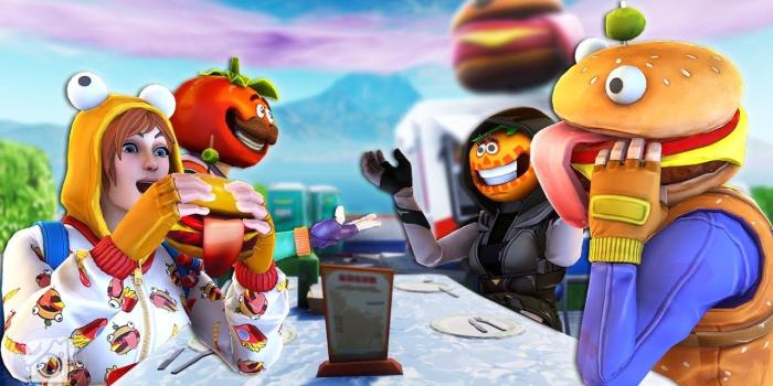 1280x720 ONESIE AND DURR BURGER DOUBLE DATE!? *NEW SEASON 7* - Fortnite Short Films