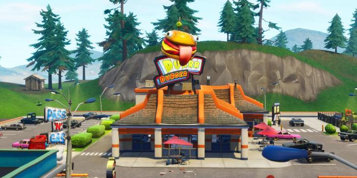 1920x1200 Fortnite's Durr Burger has landed in the actual California Desert