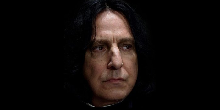 1366x768 wallpaper for desktop, laptop | hh31-snape-harry-potter-alan-rickman