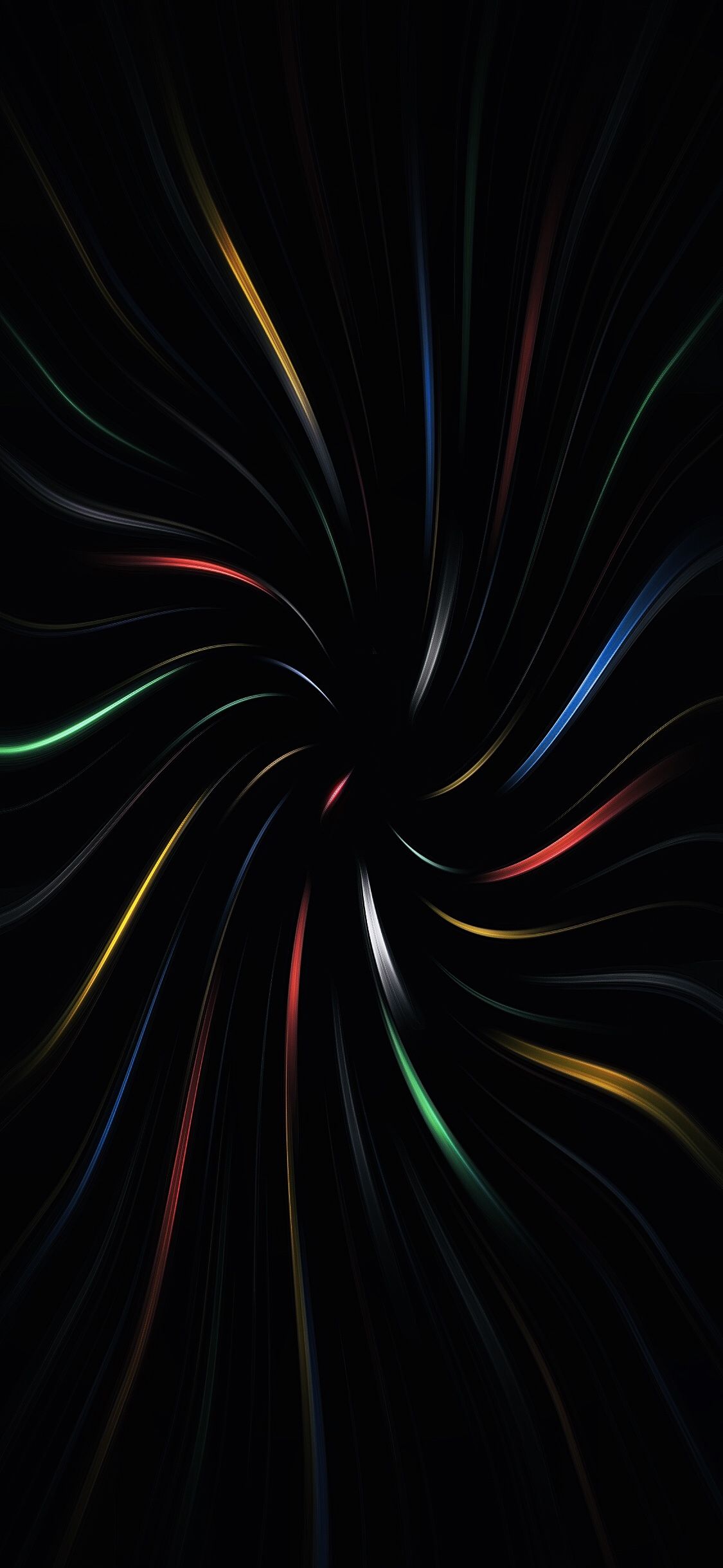 1125x2436 Abstract wallpapers: vivid contrasting colors [pack 3]