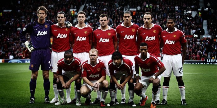 1920x1080 Man united team | Manchester united | Manchester united, Manchester