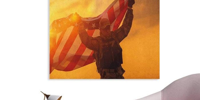 1000x1000 Amazon.com: Anzhutwelve United States Wallpaper Service Man