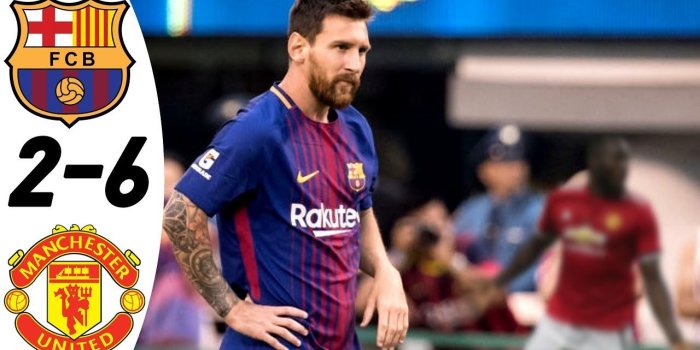 1280x720 Barcelona vs Manchester United 2:6 - All Goals & Highlights RESUMEN & GOLES  (Last 2 Matches) HD