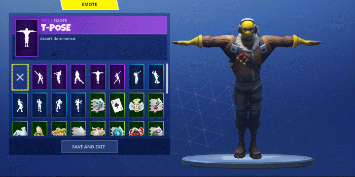 1600x900 We Haven't Had a T-Pose suggestion in a while : FortNiteBR