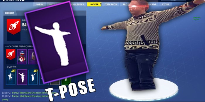 1920x1080 Epic we need the T-Pose emote - Imgur
