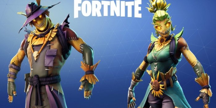 1600x900 Fortnite players are using the new scarecrow skins to trick their