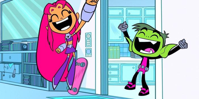 1600x900 Starfire and Beast Boy | Teen Titans Go! | Teen titans, Teen titans