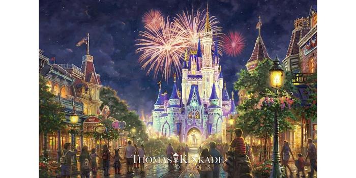 1600x1200 All Kinkade Disney Art - 