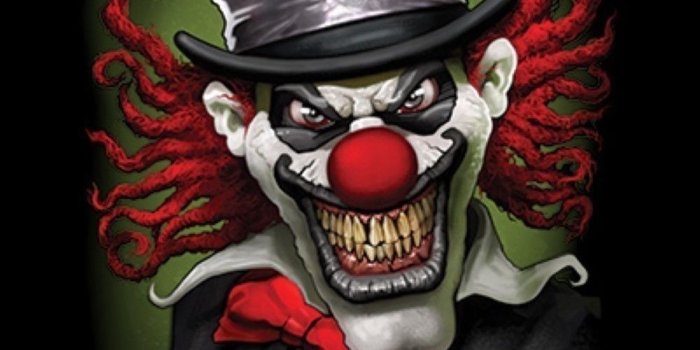 1001x1001 Crazy Clown Shirt, Joker, Evil, Scary, Jester, Skeleton, Sinister