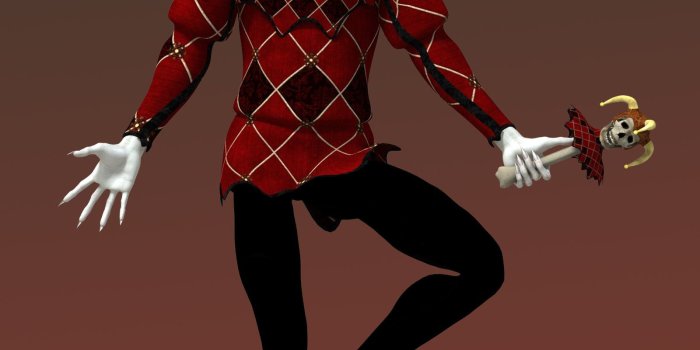 1600x2000 Dark Jester Wallpaper