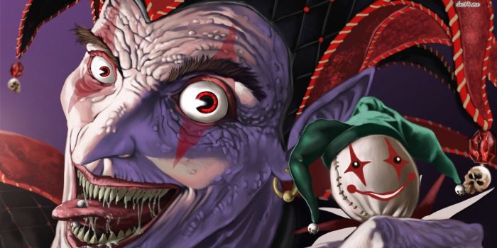 1366x768 Evil Jester Wallpaper - Nutrisi glucolife