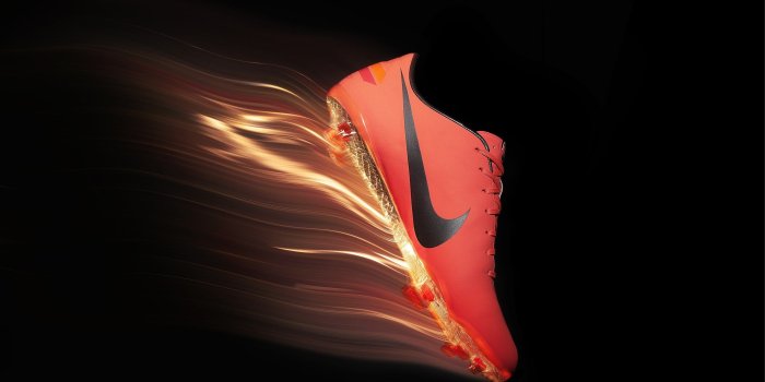 2560x1600 Flame, Nike, Orange, Shoes, Spikes Wallpaper