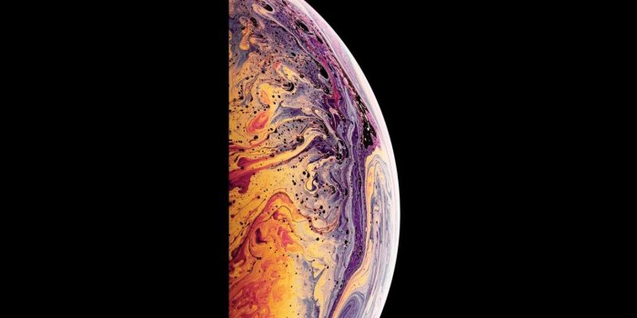 1280x720 Black - iPhone XS Live Wallpapers App