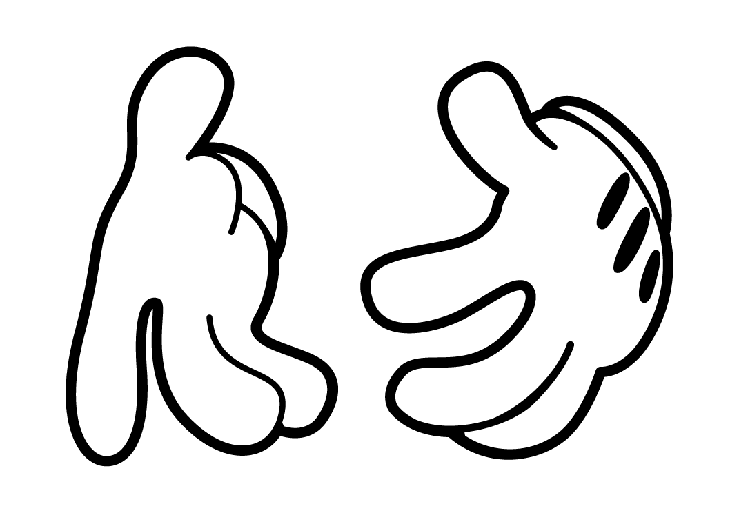 1071x744 Dope mickey mouse hands clipart - AbeonCliparts | Cliparts & Vectors