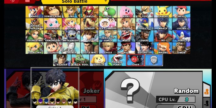 1920x1080 Super Smash Bros Ultimate Joker Tips - Mementos Stage, Arsene