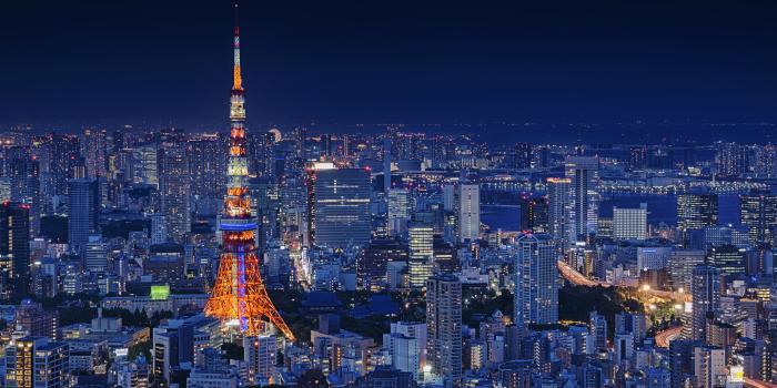 4096x2304 Download 4096x2304 Japan Tokyo, Night, Cityscape, Buildings