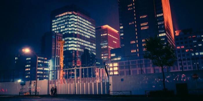 1252x765 Tokyo Road Light At Night Wallpaper | Soft Wallpapers