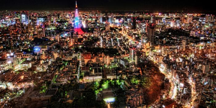 5119x3200 Tokyo, Japan by Night widescreen wallpaper