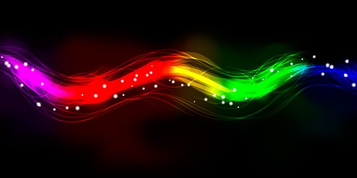 2560x1600 Red, blue, and green light, abstract, colorful, black background