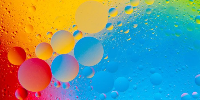 1920x1080 Colourful Bubbles 4K HD Abstract Wallpaper iPhone 7 Plus / iPhone 8
