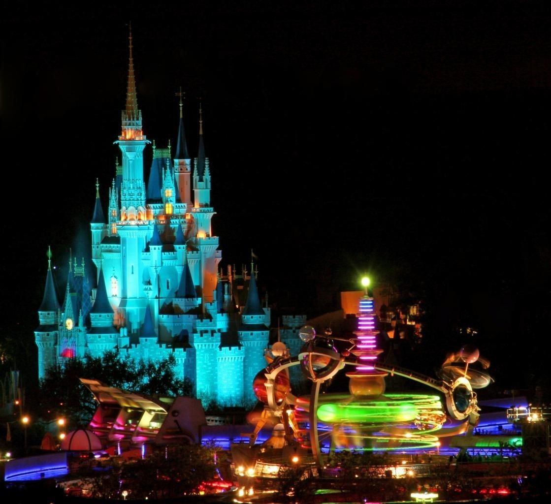 1119x1024 Magic Kingdom at night - Walt Disney World Photo (1753477) - Fanpop