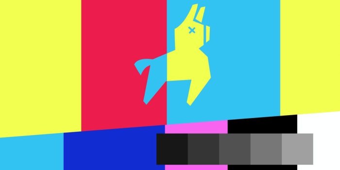 1191x670 1191x670 Fortnite Llama TV Warning Desktop Wallpaper by elbarnzo on