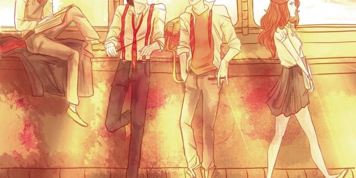 1332x850 Wallpaper Harry Potter, Lily Evans, Remus Lupin, Sirius Black, James