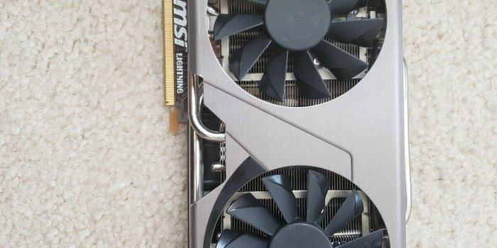 1200x1600 MSI NVIDIA GeForce GTX 580 (N580GTX LIGHTNING) 1.5GB GDDR5 SDRAM PCI  Express x16