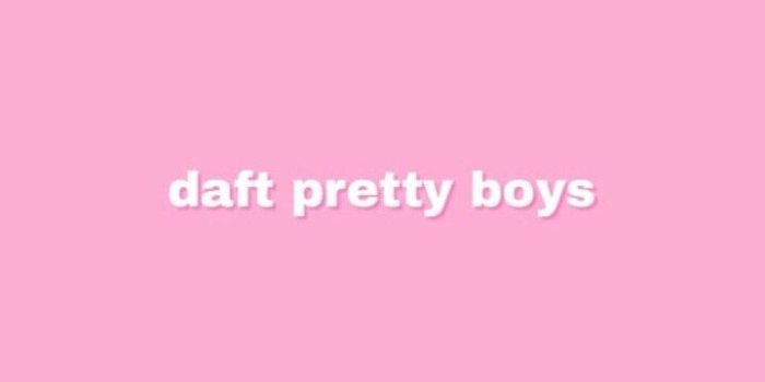 720x1280 ✨daft pretty boys - bad suns ✨ | Panther | Pink aesthetic, Pretty